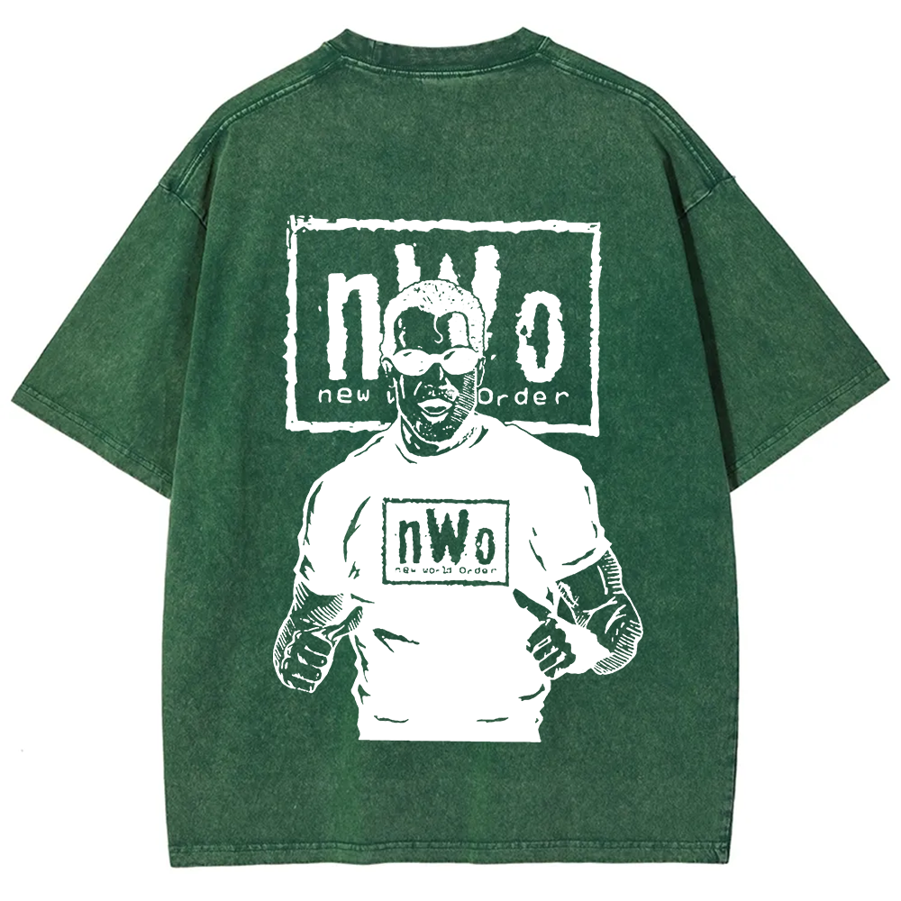 Wrestling Washed New World Order WWE t-Shirt