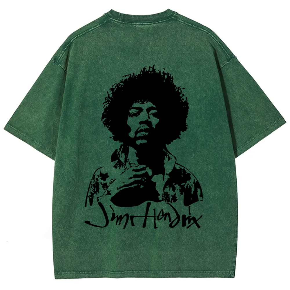 The Jimi Hendrix Experience Band Casual Printed t-Shirt