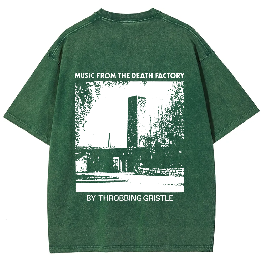 Music From The Death Factory - Throbbing Gristle Band t-Shirt