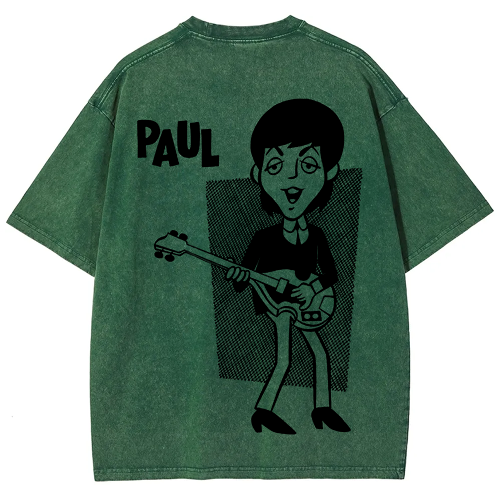 Paul McCartney Musicians Washed t-Shirt