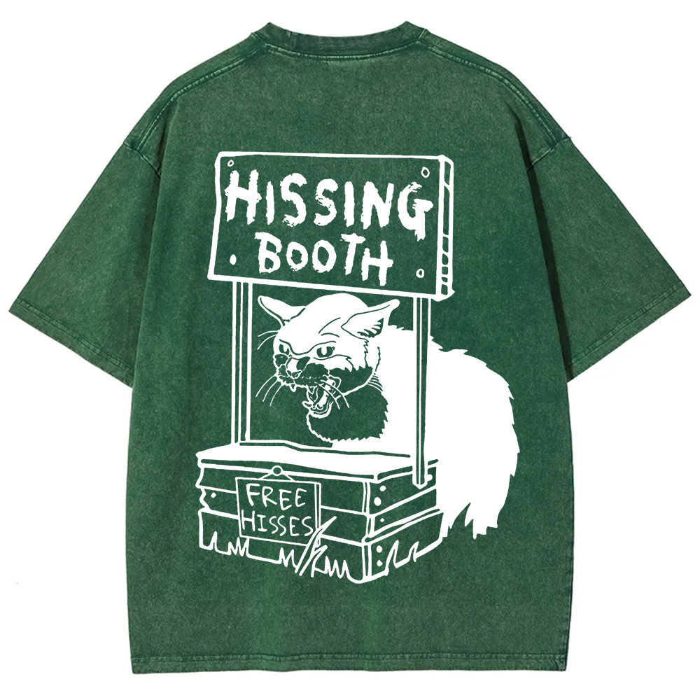 Unisex Cat pattern print t-Shirt