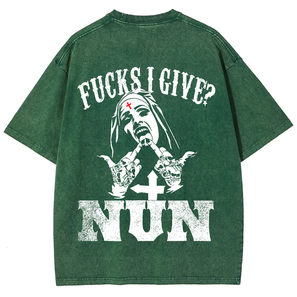 Unholy Nun Fucks Given Nun Unisex Classic Tank Top t-Shirt