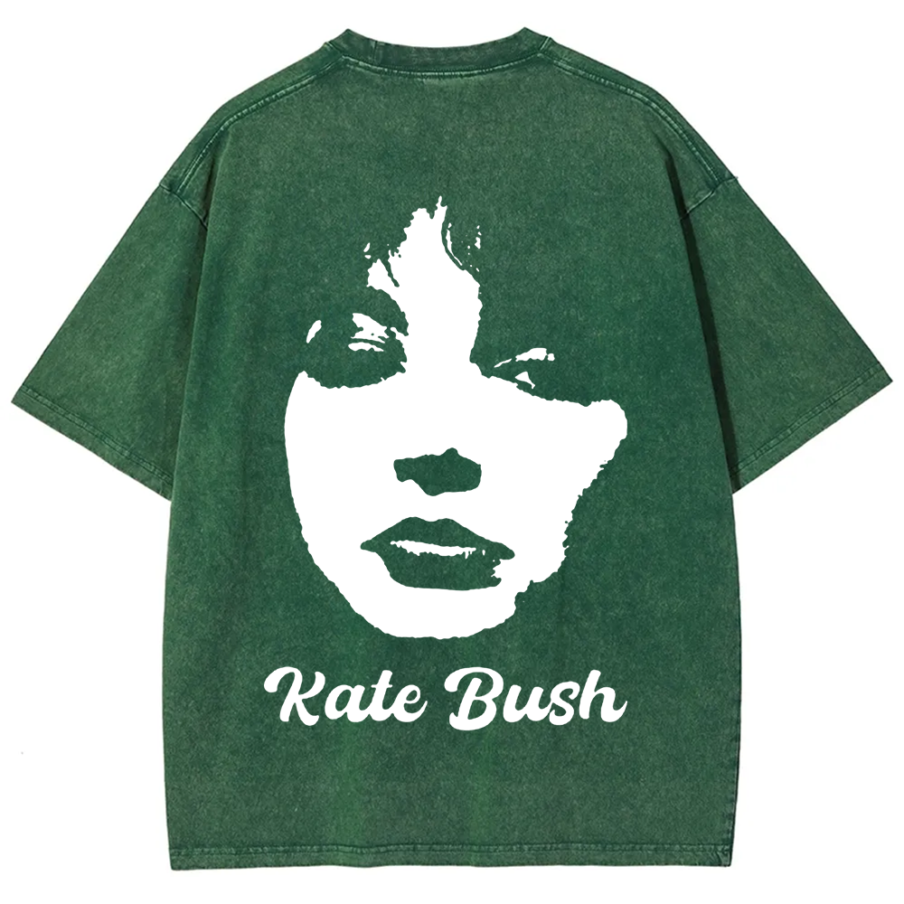 Kate Bush Singer Vintage Washed t-Shirt