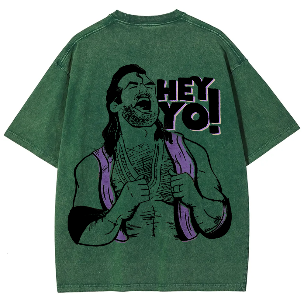 WWE Razor Ramon-Scott Hall HEY YO Casual Printed t-Shirt