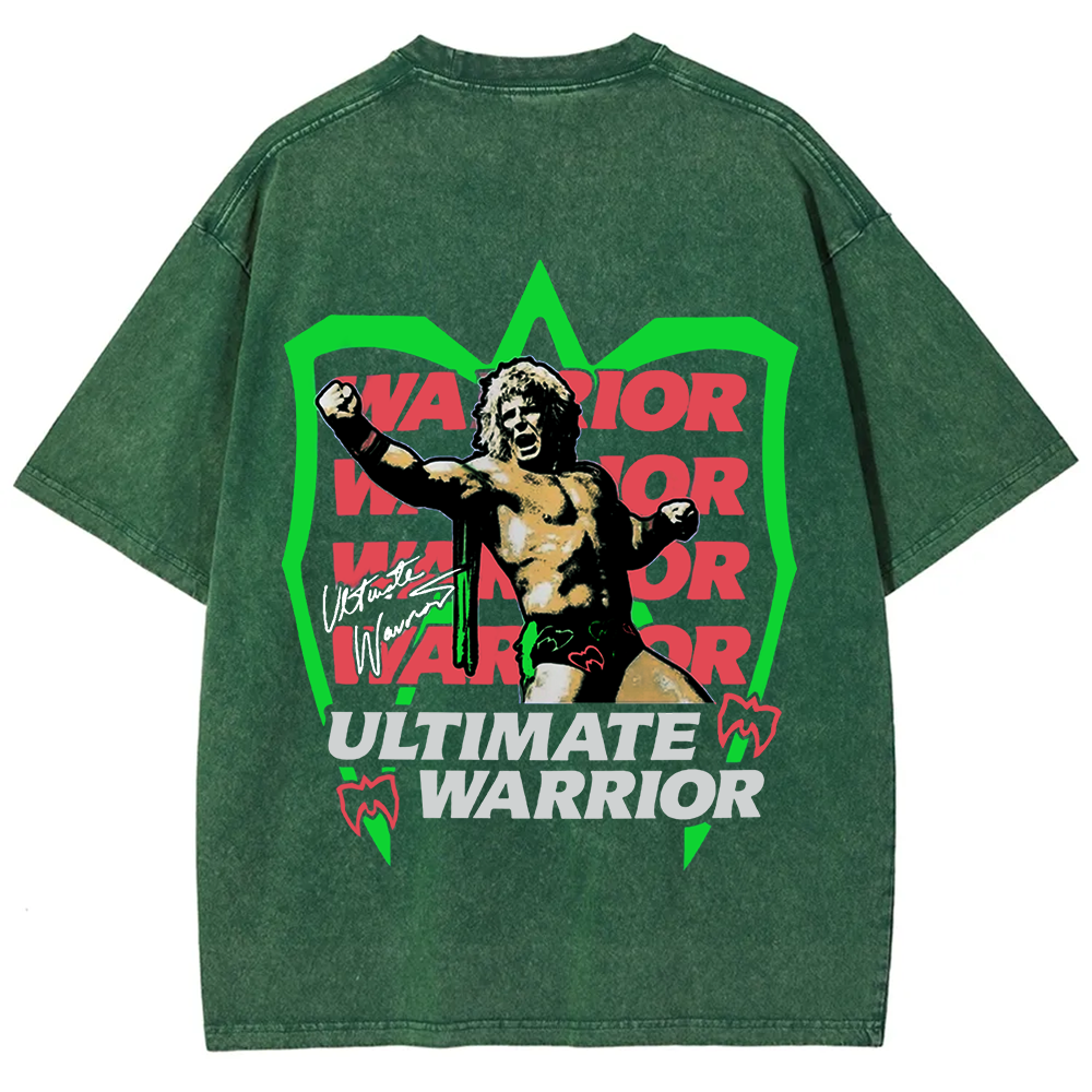 WWE Ultimate Warrior Wrestling Casual Printed t-Shirt