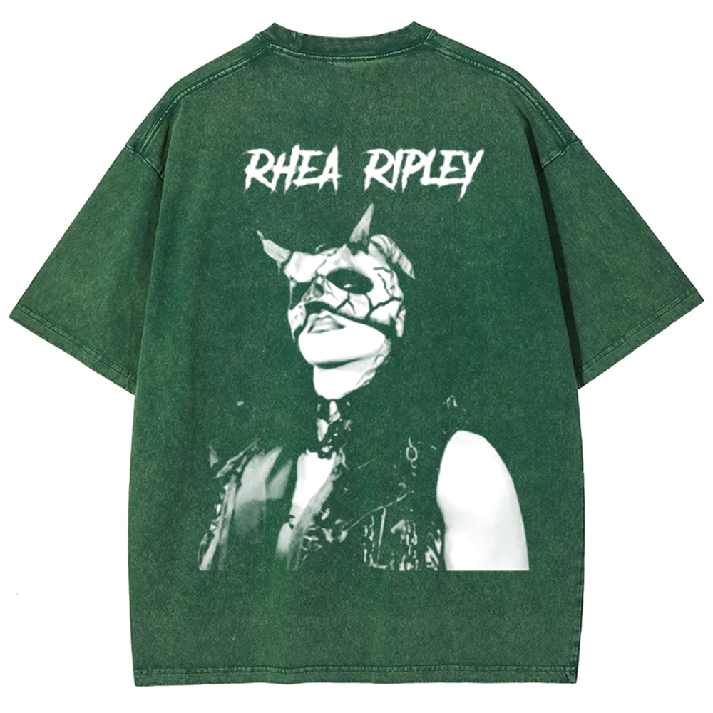 WWE Rhea Ripley The Mask Washed t-Shirt