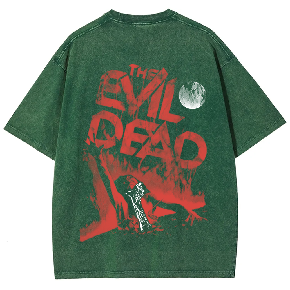 Unisex Vintage Washed  Evil Dead t-Shirt