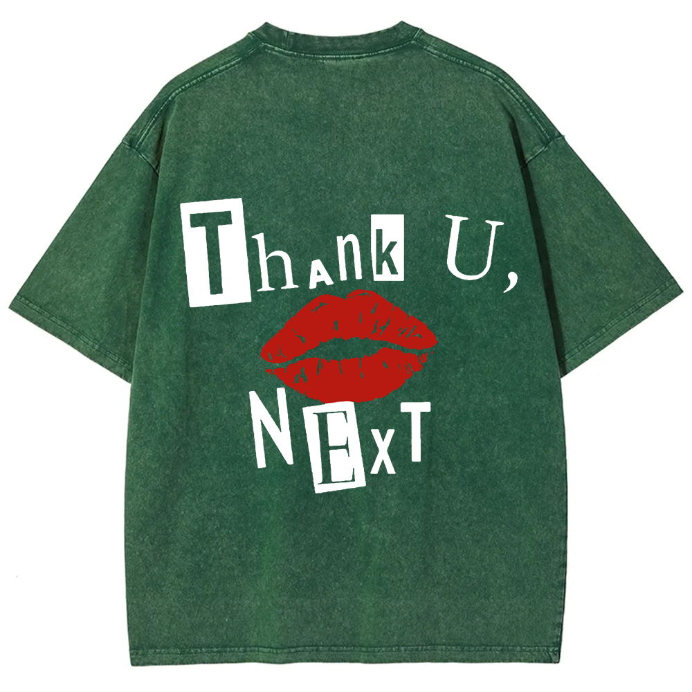 Unisex Vintage Washed Ariana Grande Singer t-Shirt