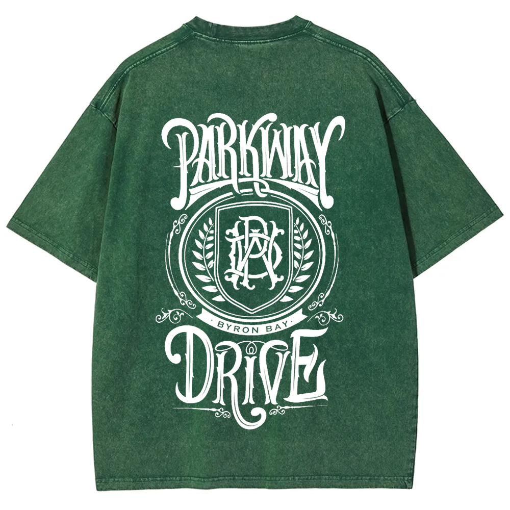 Unisex Vintage Washed  Parkway Drive Band t-Shirt