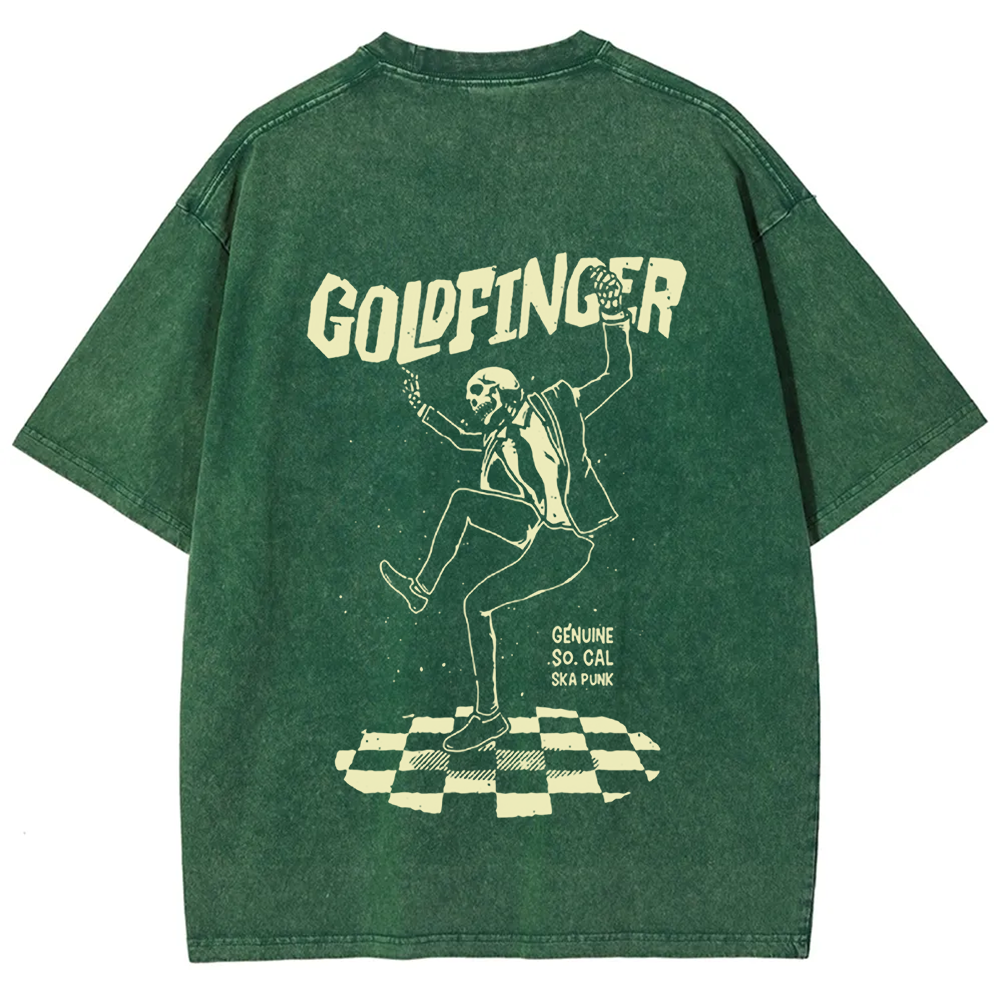 Unisex Vintage Goldfinger Band t-Shirt