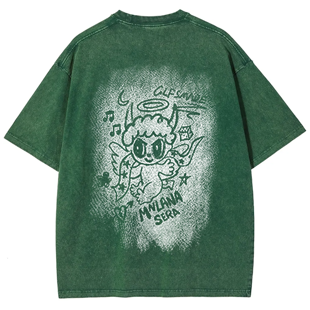 Unisex Vintage Angel Graphic t-Shirt