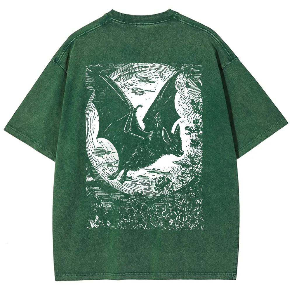 Unisex Vintage  Medieval Bat t-Shirt