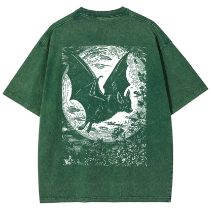 Unisex Vintage  Medieval Bat t-Shirt