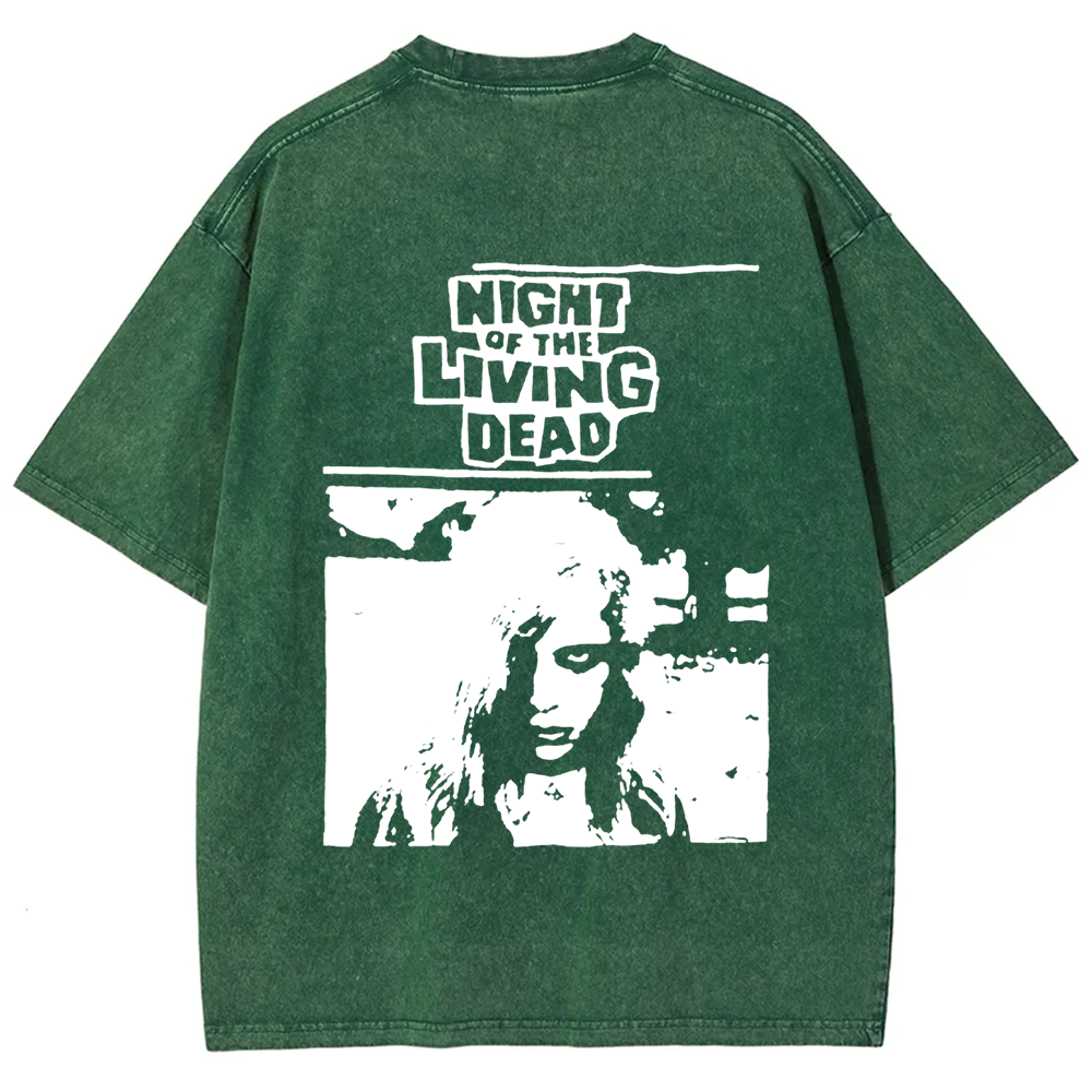 Unisex Vintage  Night of the living dead 1990 horror movie t-Shirt
