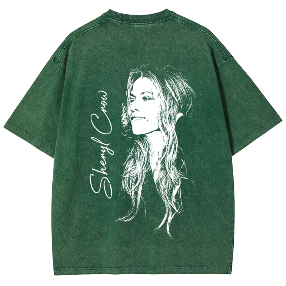 Unisex Vintage  Sheryl Crow Singer t-Shirt
