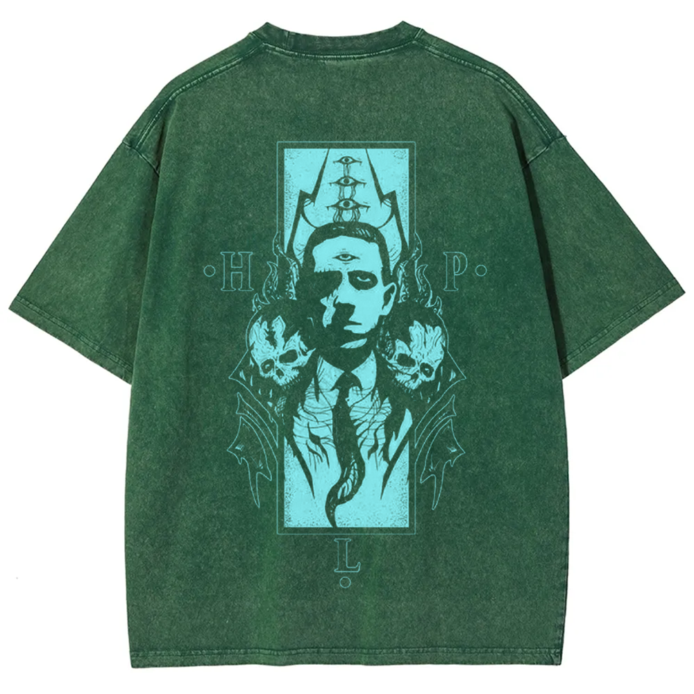 Unisex Vintage H.P. Lovecraft Celebrities  t-Shirt