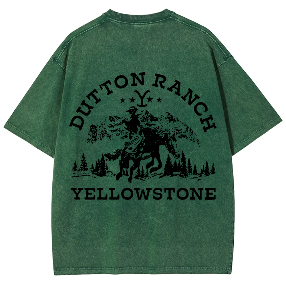 Unisex Vintage Yellowstone TV Series Casual Printed t-Shirt