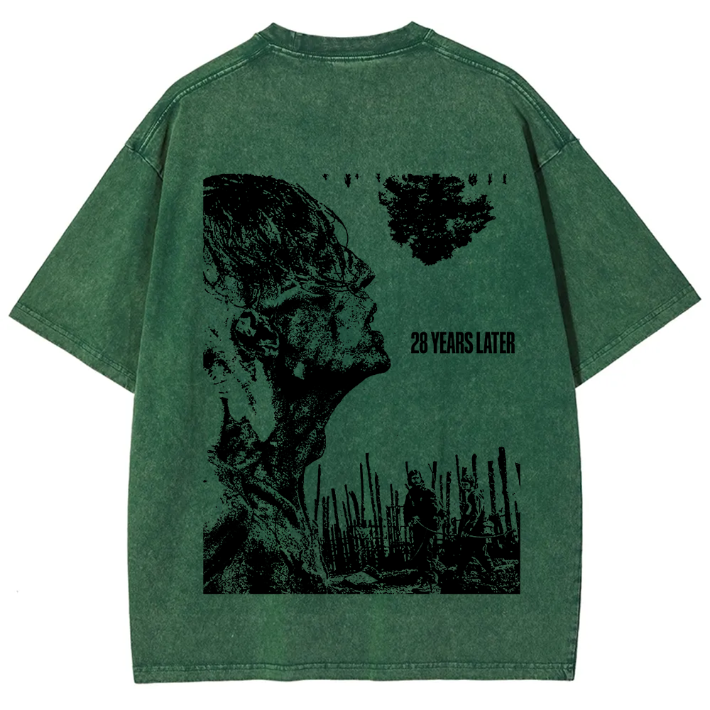 Unisex Vintage  28 years later horror movie 2025 t-Shirt