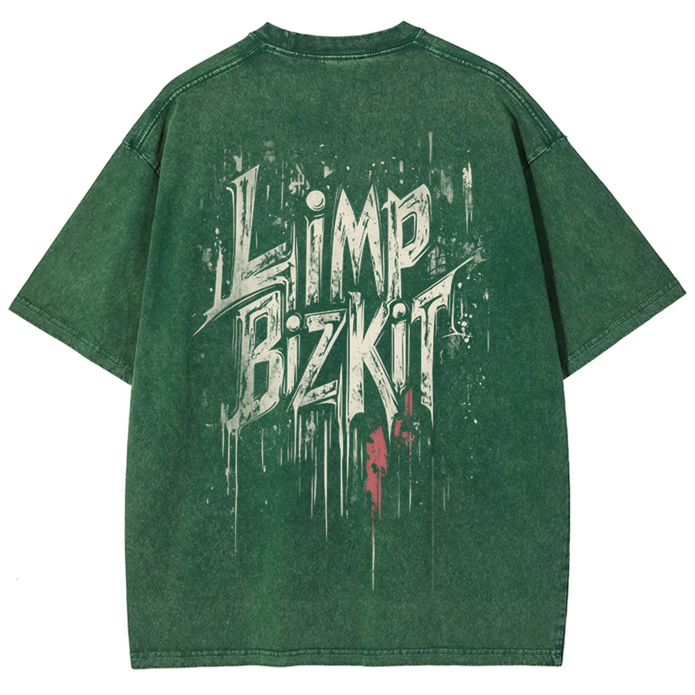 Unisex Vintage  Limp Bizkit Band  t-Shirt