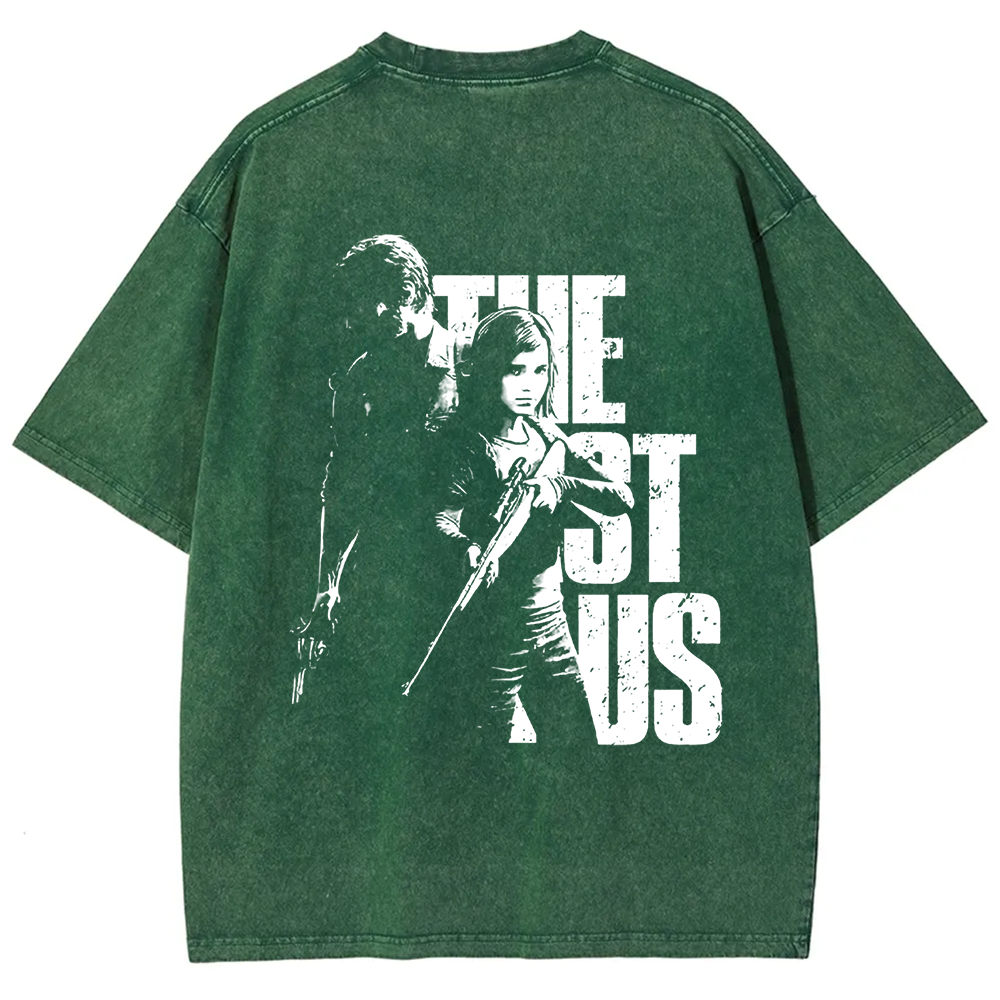 Unisex Vintage The Last of Us Horror Game Movie t-Shirt