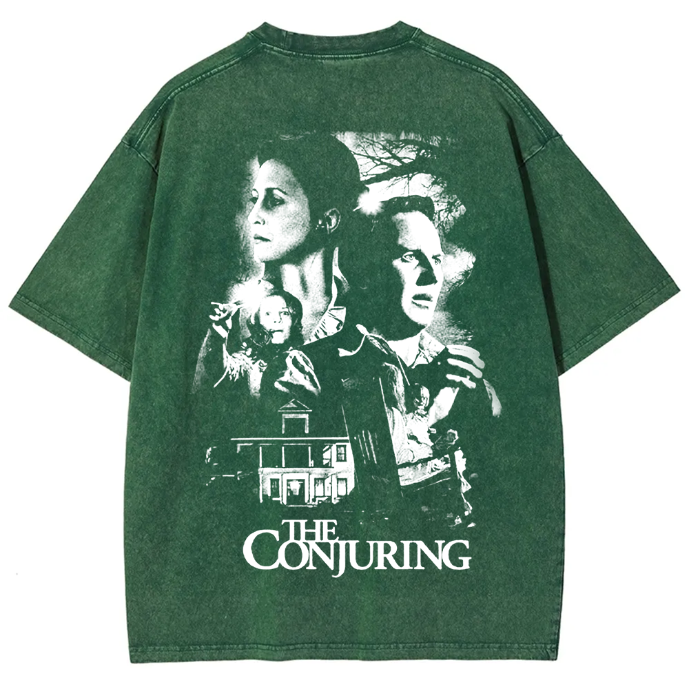 Unisex Vintage The Conjuring Horror Movie t-Shirt