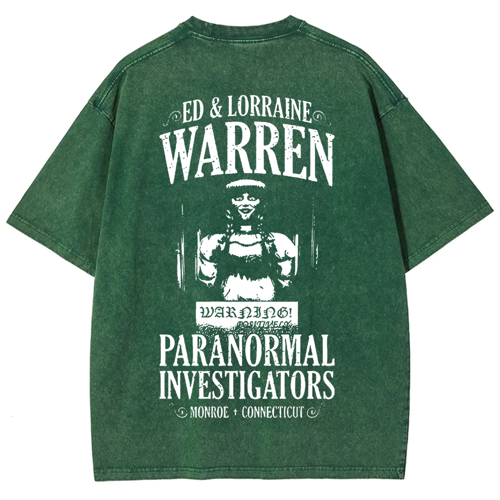 Unisex Vintage The Conjuring Horror Movie t-Shirt