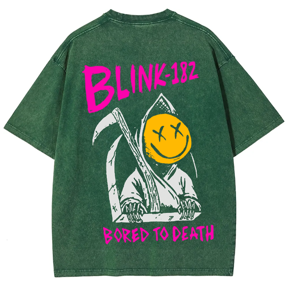 Unisex Vintage Blink 182 Band t-Shirt