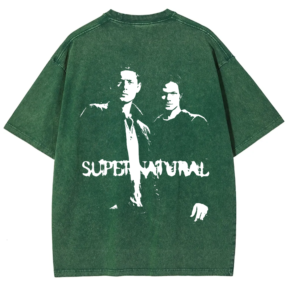 Unisex Vintage  Supernatural TV show t-Shirt