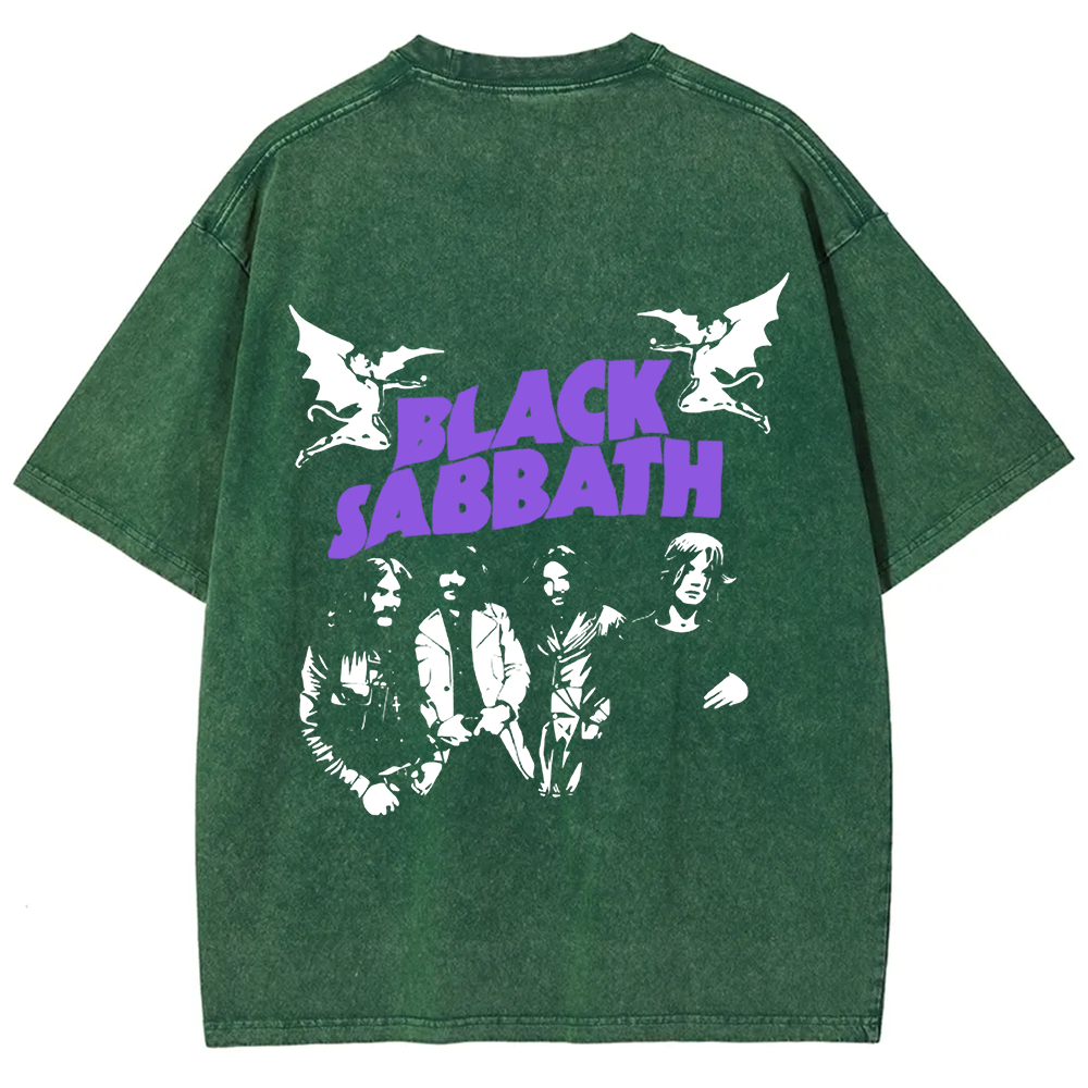 Unisex Vintage Black Sabbath Band t-Shirt