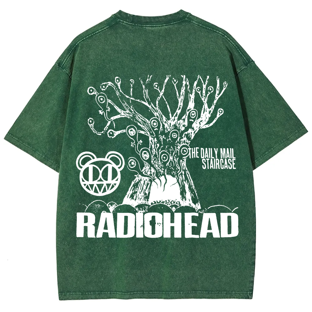 Unisex Vintage  Radiohead Band t-Shirt