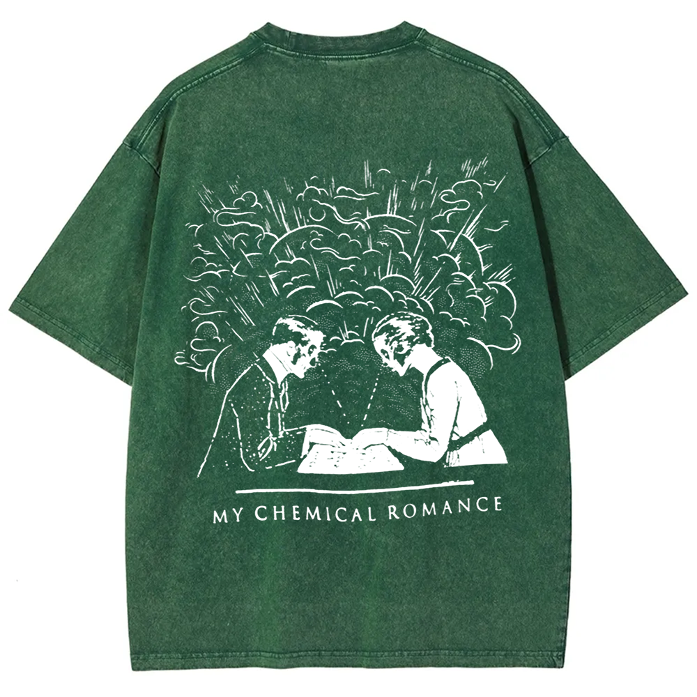 Unisex Vintage My chemical romance Band t-Shirt