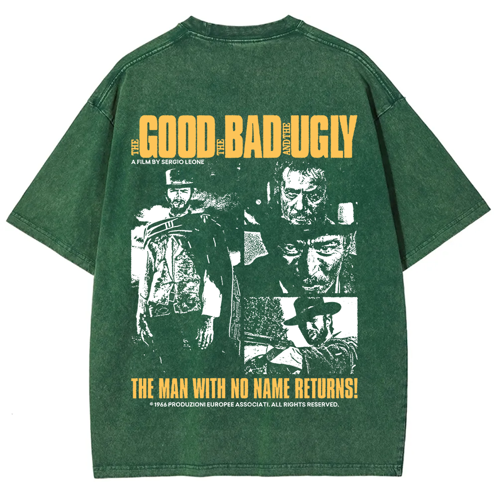 Unisex Vintage  The good, the bad and the ugly movie t-Shirt