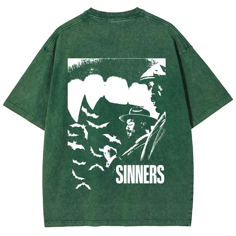 Unisex Vintage Sinners 2025 Horror Movie t-Shirt