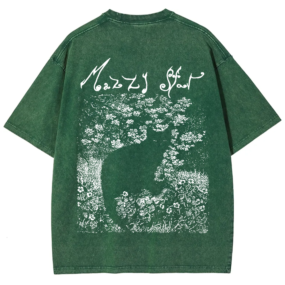 Unisex Vintage  Mazzy Star Band t-Shirt