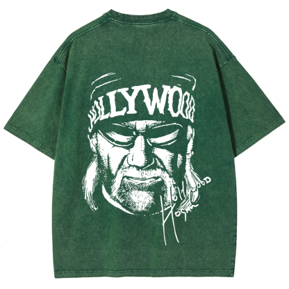 Unisex Vintage  Wrestling WCW Hollywood Hulk Hogan  t-Shirt