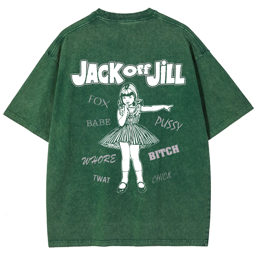 Unisex Vintage Jack Off Jill Band t-Shirt