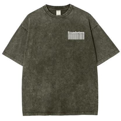 Ecuadorians Unisex Fit  Washed T-Shirt