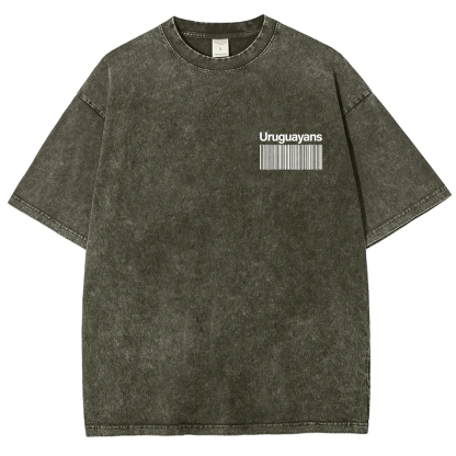 Uruguayans Unisex Fit  Washed T-Shirt