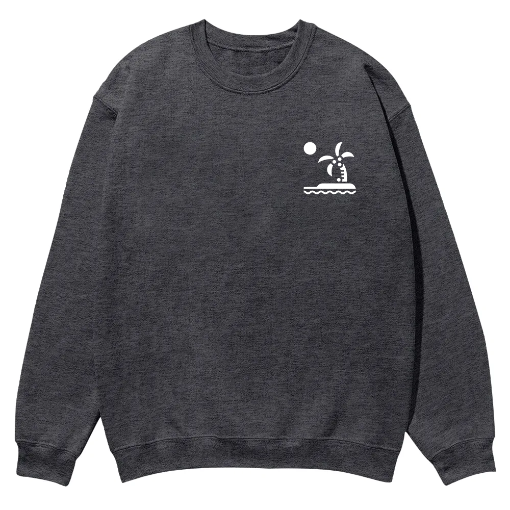 Caribbean Unisex Fit  Casual Crewneck Sweatshirt wearishow