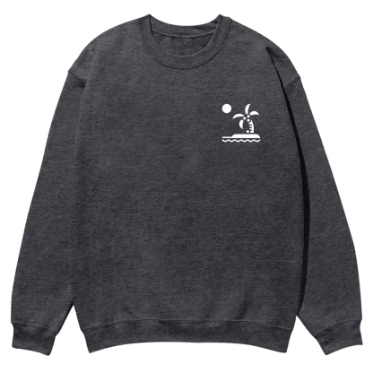 Caribbean Unisex Fit  Casual Crewneck Sweatshirt wearishow