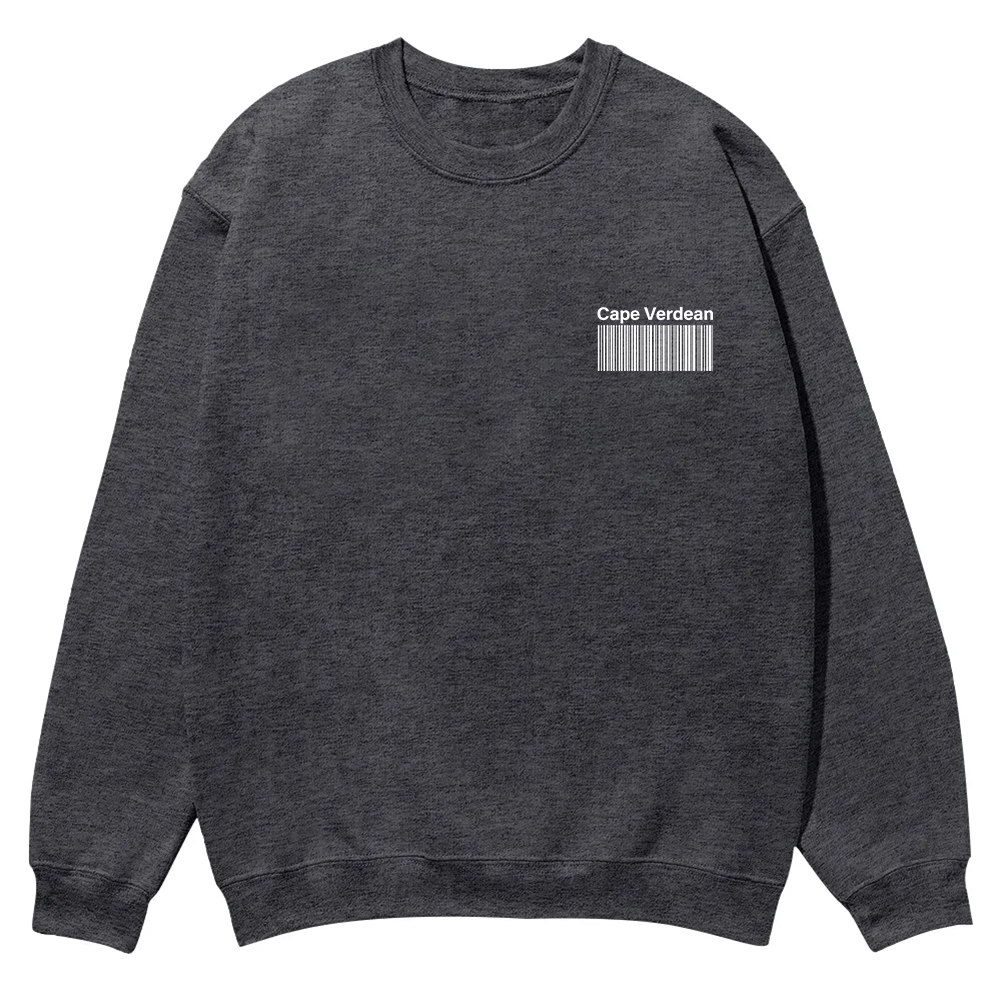 Cape Verdean Unisex Fit  Casual Crewneck Sweatshirt wearishow