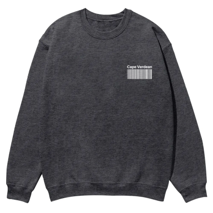 Cape Verdean Unisex Fit  Casual Crewneck Sweatshirt wearishow