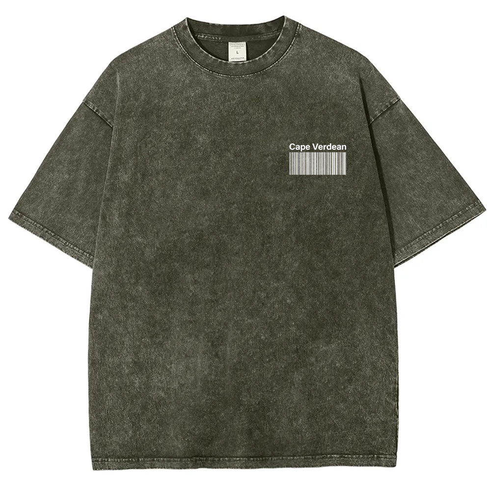 Cape Verdean Unisex Fit  Washed T-Shirt