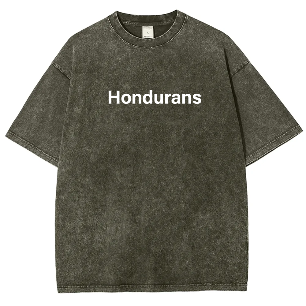 Hondurans Unisex Fit  Washed T-Shirt