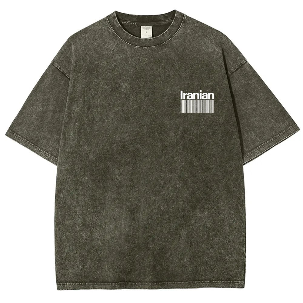 Iranian Unisex Fit  Washed T-Shirt