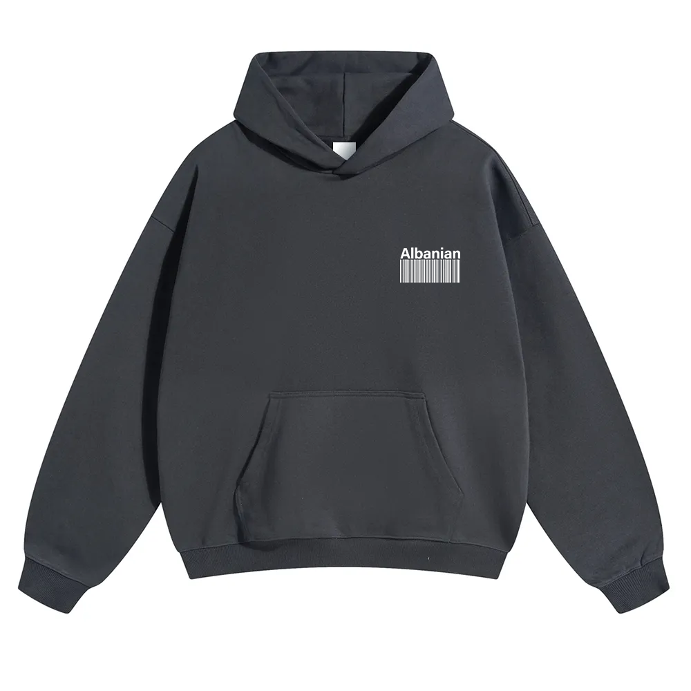 Albanian Unisex Fit Color Hoodie wearishow