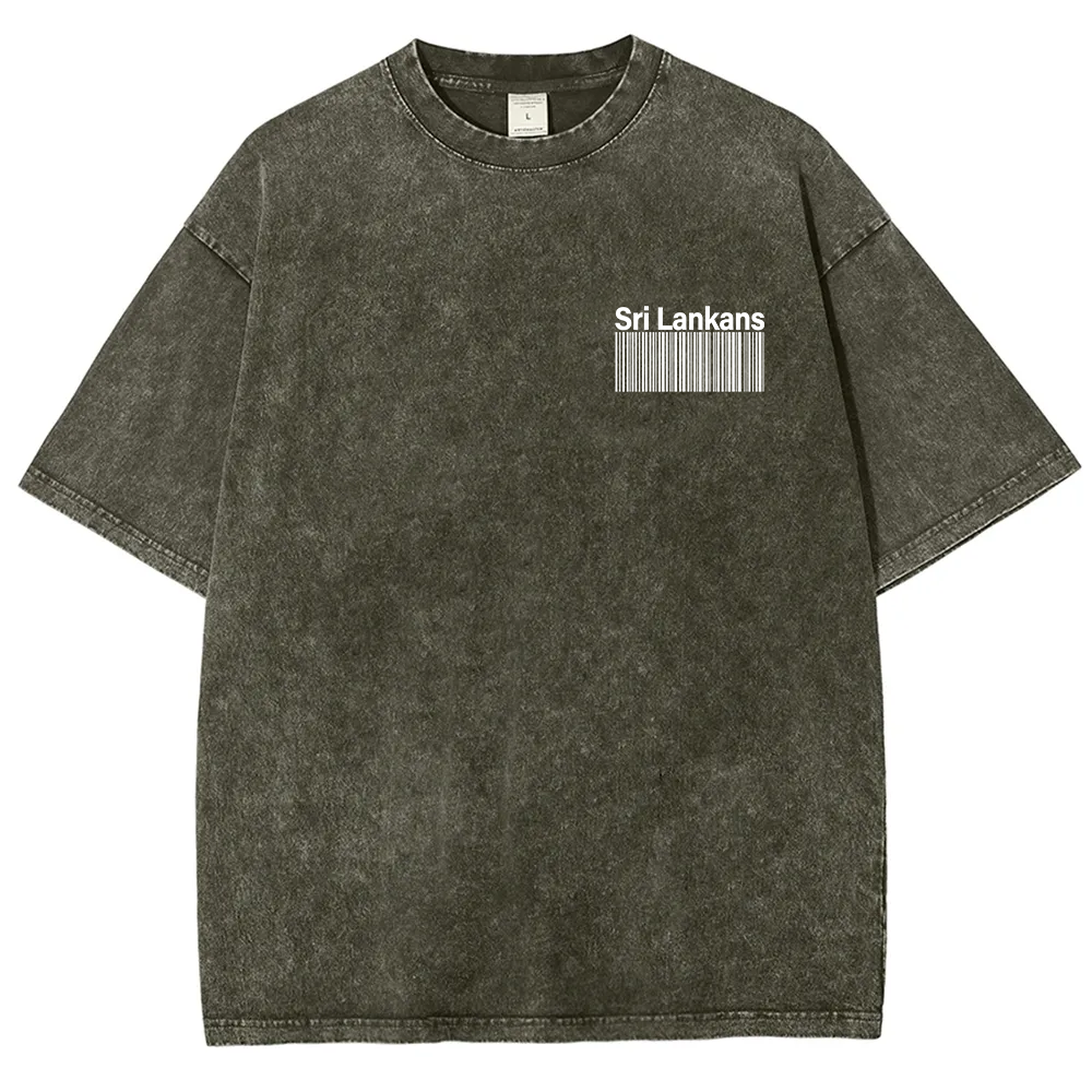 Sri Lankans Unisex Fit  Washed T-Shirt
