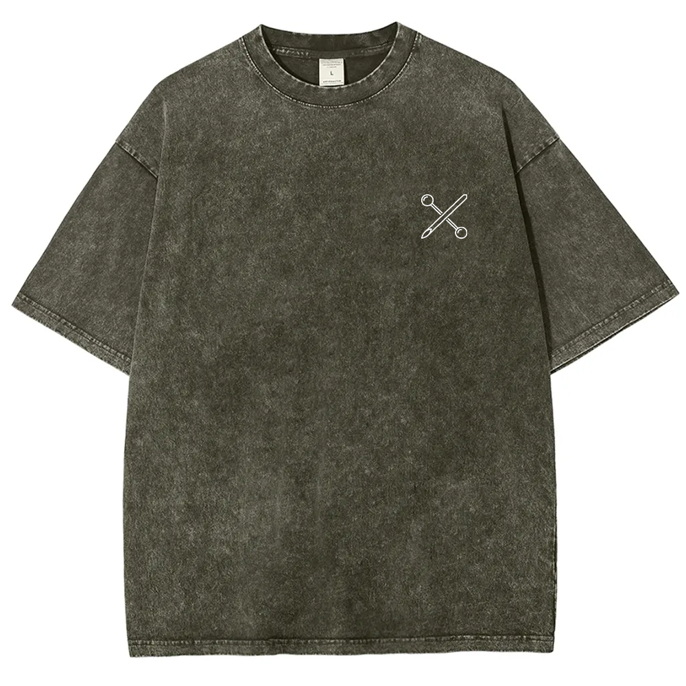 Body Piercer Casual Unisex Fit Washed T-Shirt