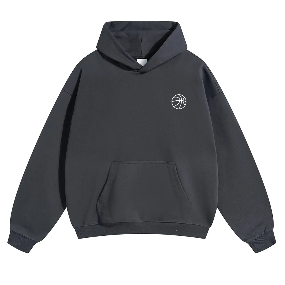 Basketball Player Unisex Solid Color Hoodie wearishow