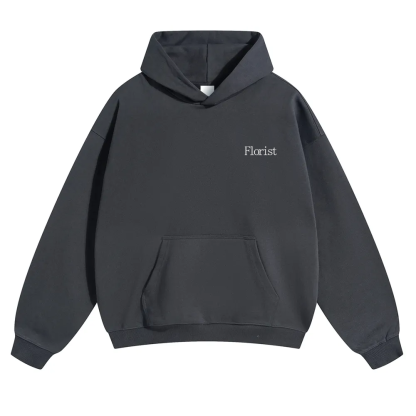 Florist Unisex Solid Color Hoodie wearishow